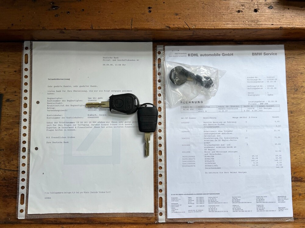 BMW 850Ci E31 5.4 V12 326PS 480Nm -Facelift- 1997 -Youngtimer- 8er