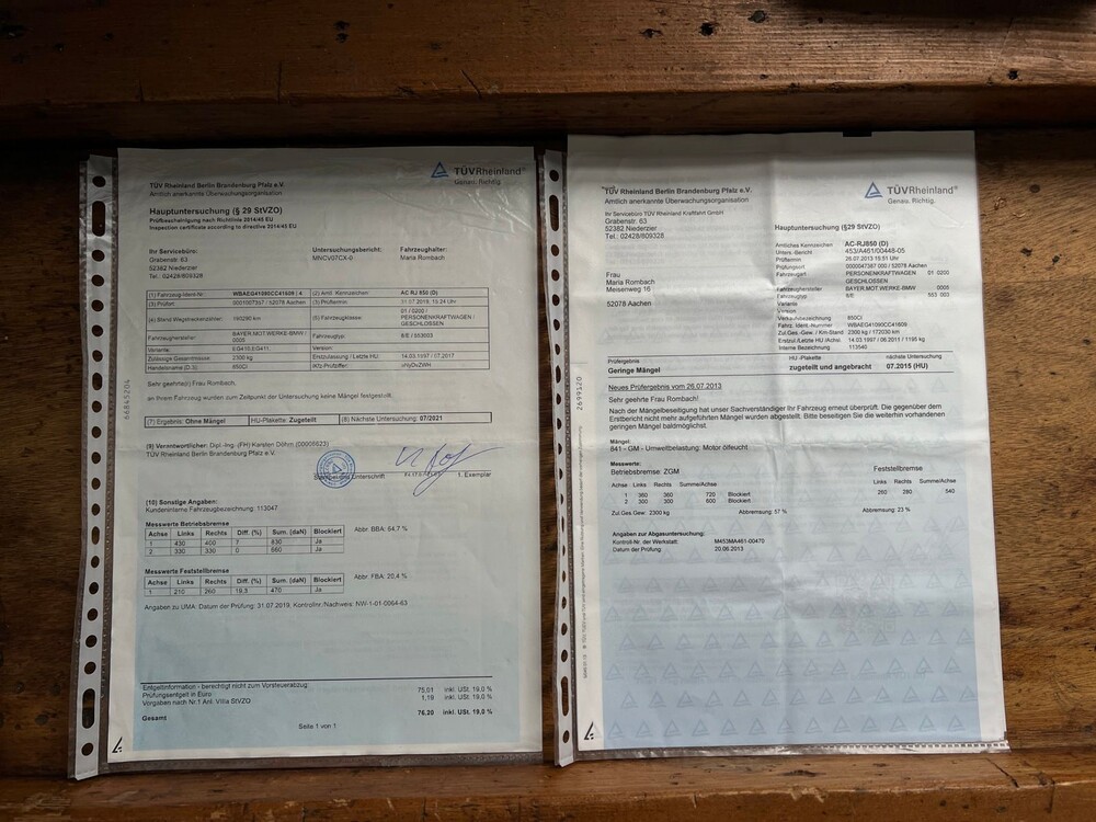 BMW 850Ci E31 5.4 V12 326PS 480Nm -Facelift- 1997 -Youngtimer- 8er