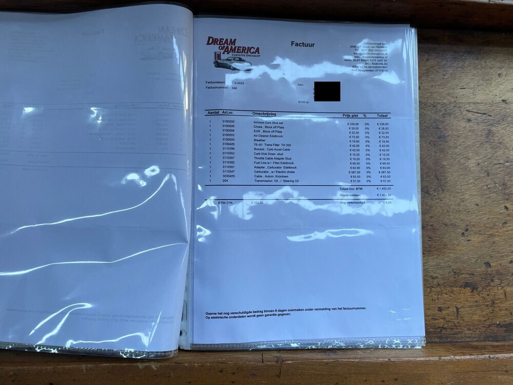 Chevrolet USA Corvette 1 YZ 87 300pk 1978, GT-JV-75