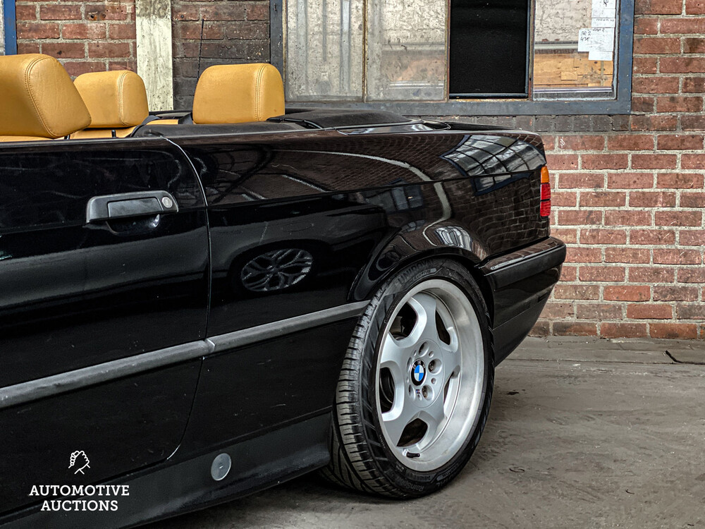 BMW 320i Executive E36 3-Series Convertible 150hp 1998 -Orig. EN- TP-BN-25 - Youngtimer-