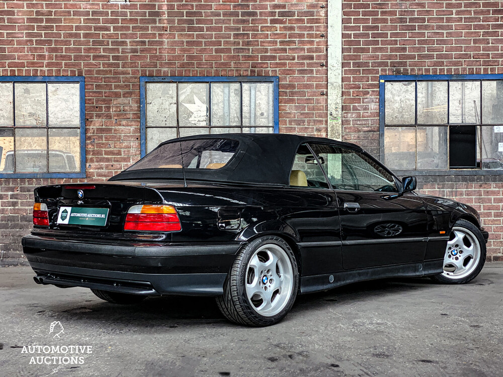 BMW 320i Executive E36 3-Series Convertible 150hp 1998 -Orig. EN- TP-BN-25 - Youngtimer-