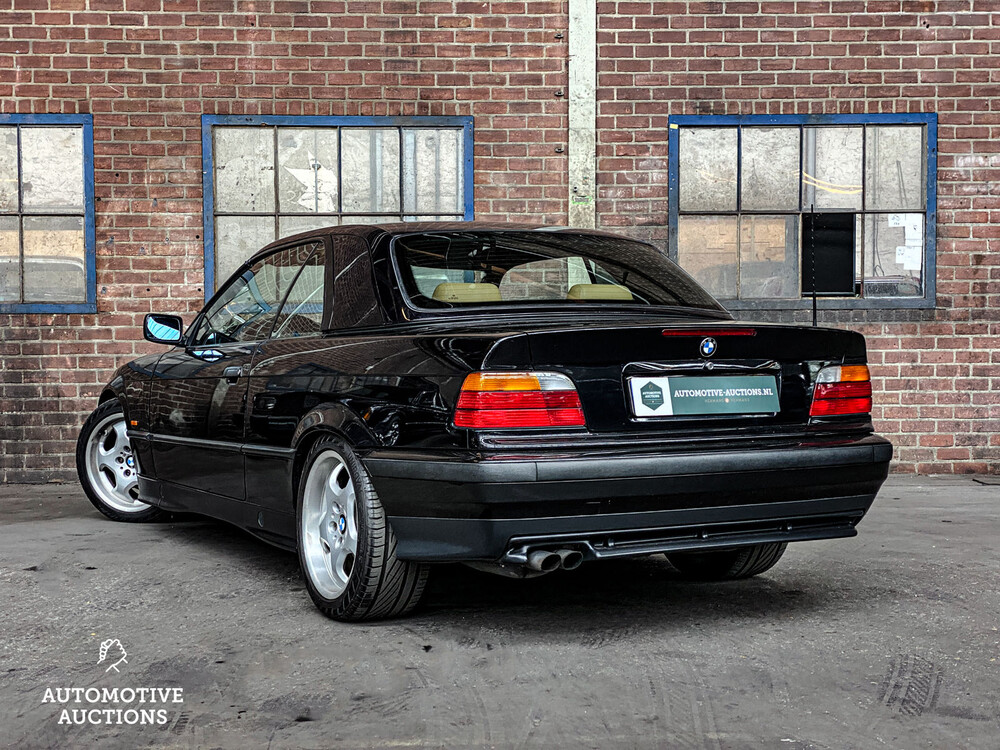 BMW 320i Executive E36 3-Series Convertible 150hp 1998 -Orig. EN- TP-BN-25 - Youngtimer-