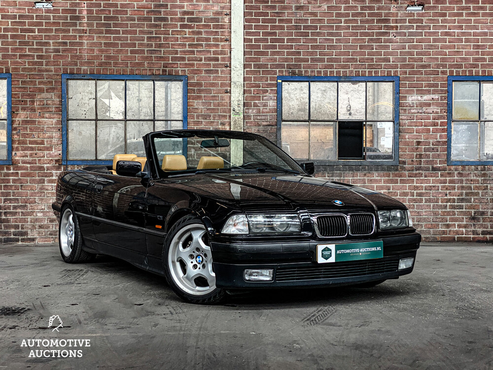 BMW 320i Executive E36 3-Series Convertible 150hp 1998 -Orig. EN- TP-BN-25 - Youngtimer-