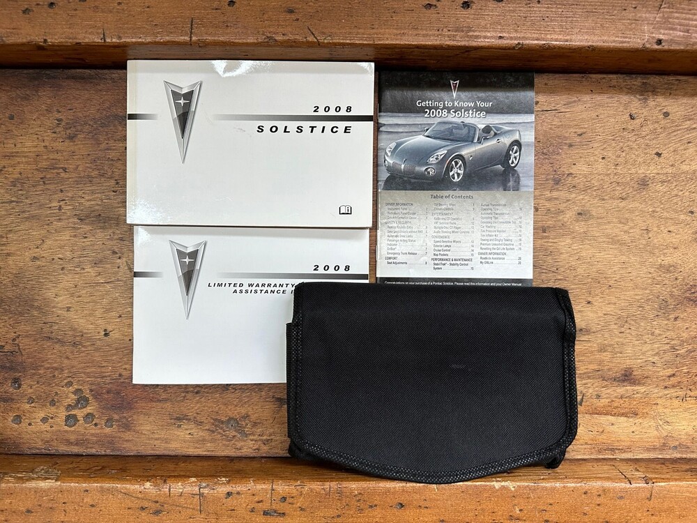 Pontiac Solstice GPX 2.0 Sidi Turbo 265PS 265hp 2008 Cabriolet