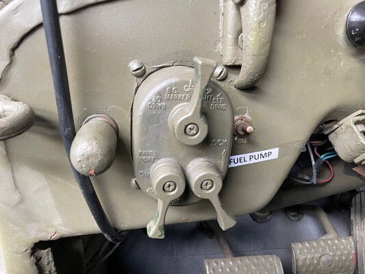 Willys Jeep -Army Truck- 60PS 1952