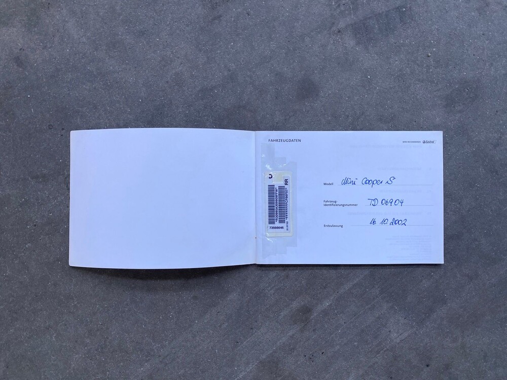 Mini Cooper S 1.6 163PS 2002, 82-JNL-1