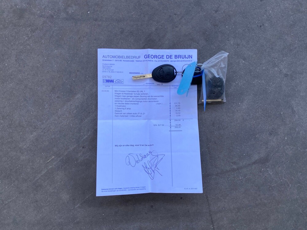 Mini Cooper S 1.6 163PS 2002, 82-JNL-1