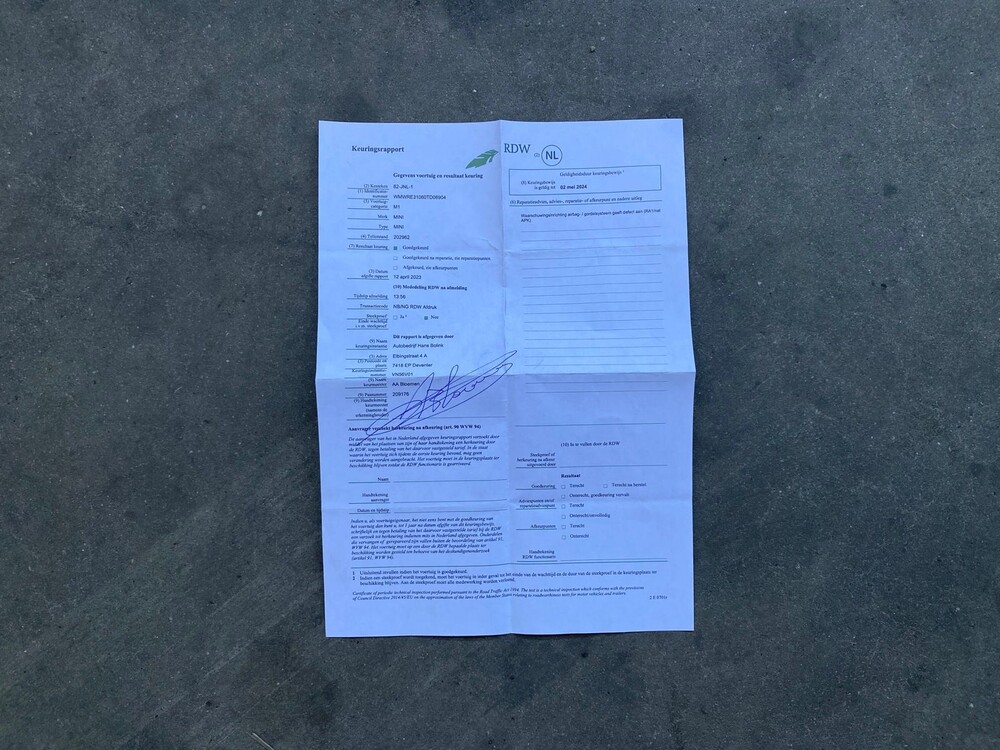 Mini Cooper S 1.6 163PS 2002, 82-JNL-1