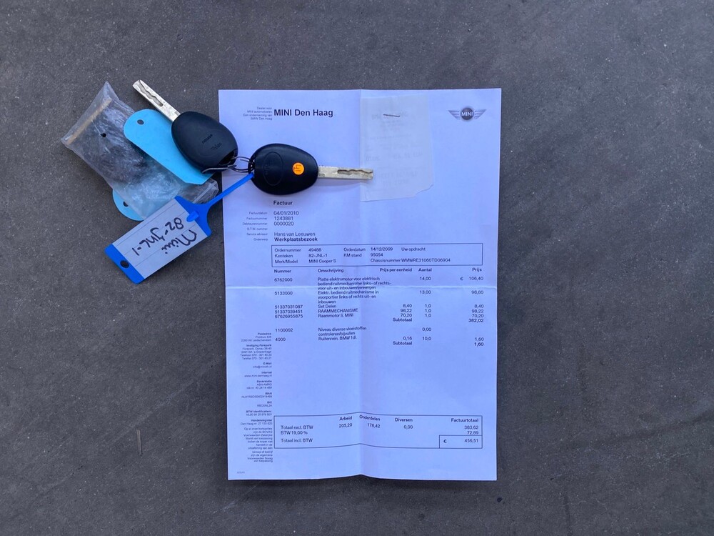 Mini Cooper S 1.6 163PS 2002, 82-JNL-1