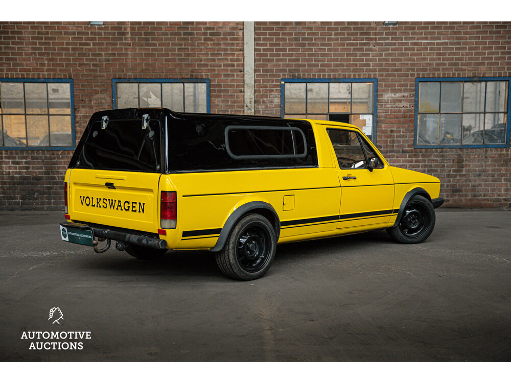 Volkswagen Caddy MK1 Pick-Up -Turbo Diesel- 75PS 1989, V-911-RZ