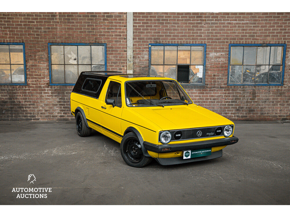 Volkswagen Caddy MK1 Pick-Up -Turbo Diesel- 75PS 1989, V-911-RZ