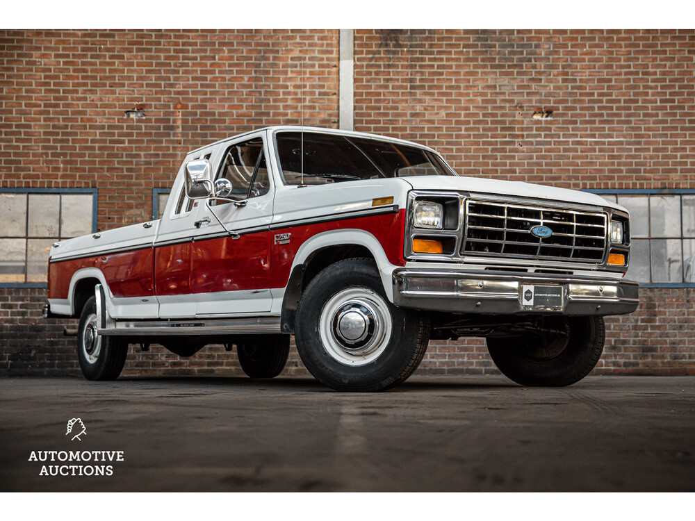 Ford F250 XLT 7.5 V8 Pick-Up Truck F-Serie VII 228PS 1985, VVF-76-P