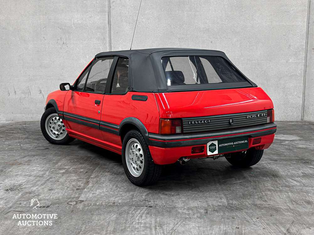 Peugeot 205 1.6 CTI S6 103PS 1986 Cabriolet, SV-NV-88