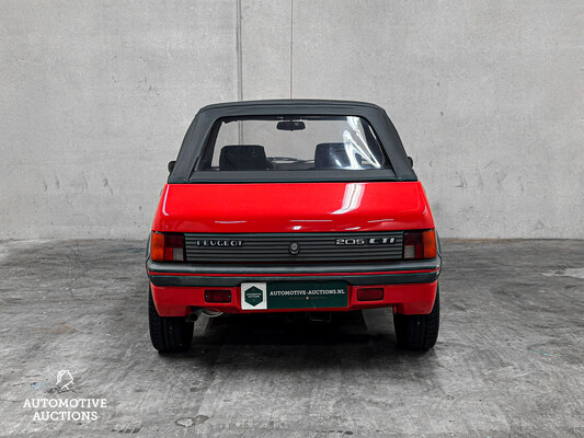 Peugeot 205 1.6 CTI S6 103pk 1986 Cabriolet, SV-NV-88