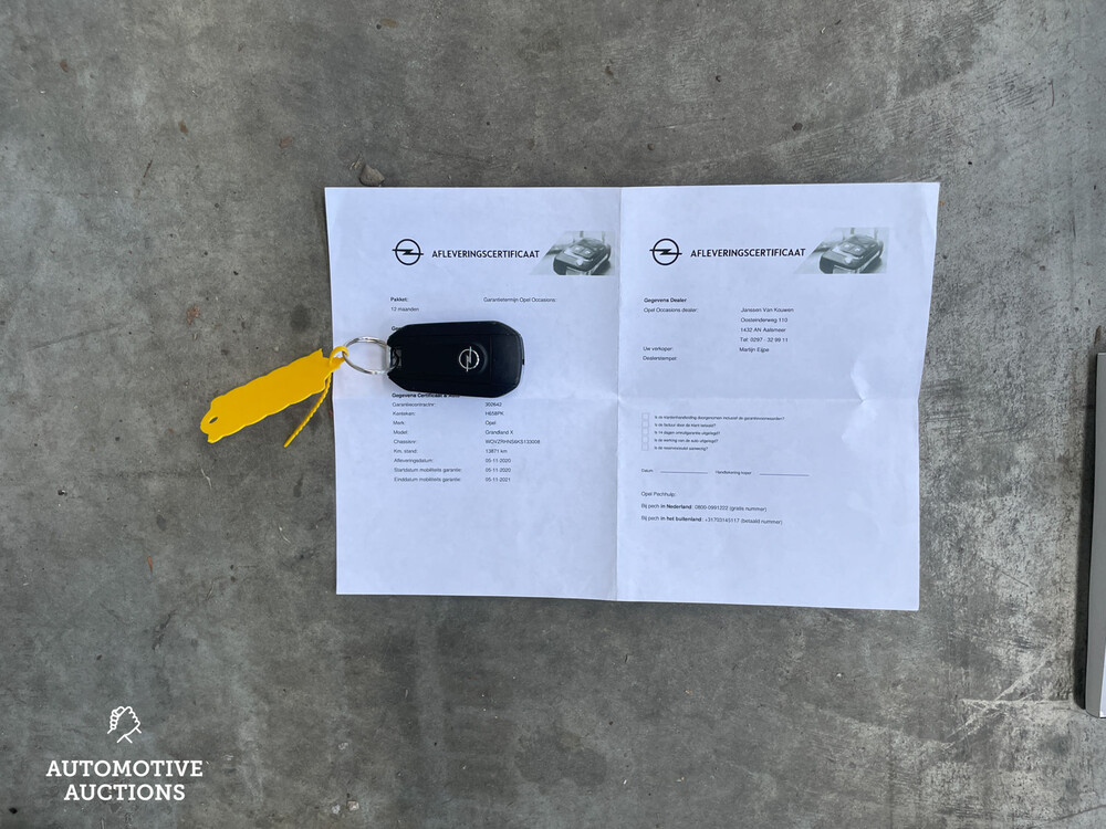 Opel Grandland X 1.2 Turbo Innovation 131hp 2019, H-658-HP