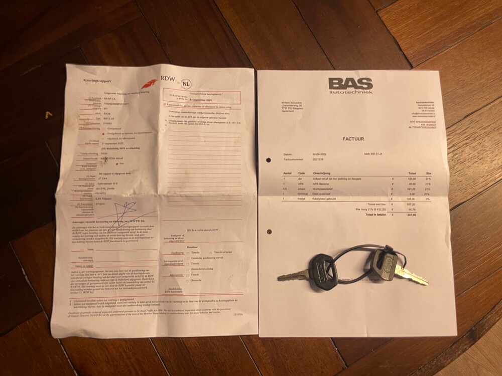 Saab 900 S 2.0 141PS 1993, 69-NF-LN