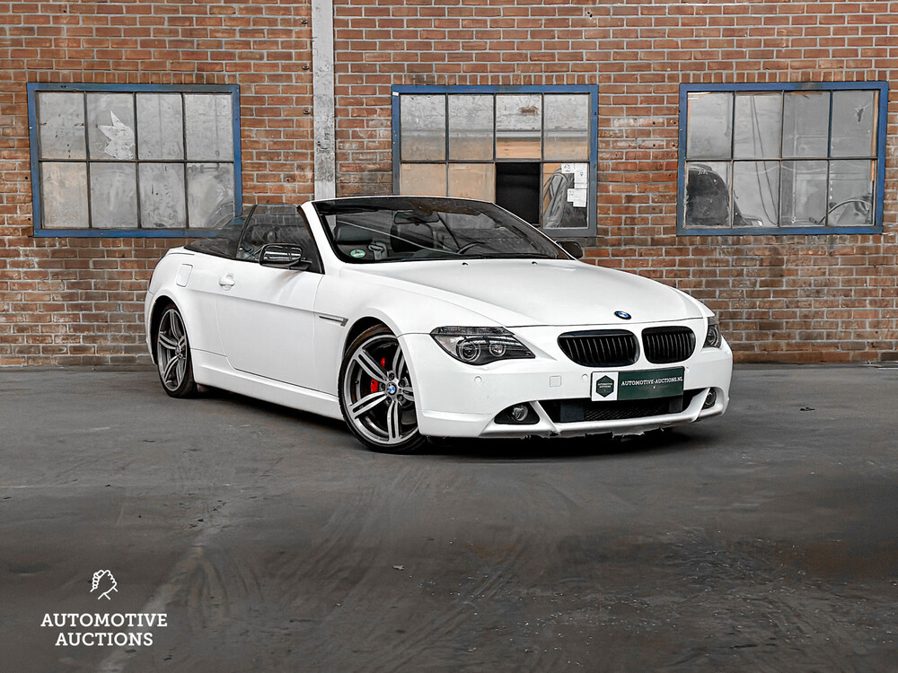 BMW 645Ci S 4.4 V8 E64 Cabriolet 333pk 2004 6-serie, G-920-VB -Youngtimer-