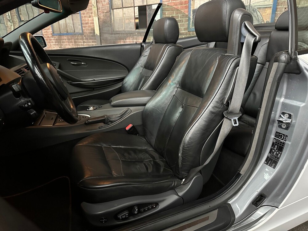 BMW 645Ci S 4.4 V8 E64 Cabriolet 333pk 2004 6-serie, G-920-VB -Youngtimer-