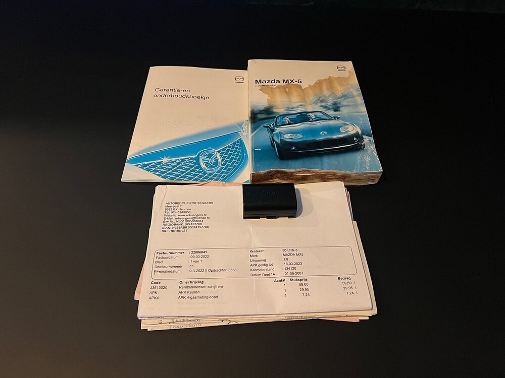 Mazda MX-5 1.8 Exclusive 126hp 2007, 50-LRN-3
