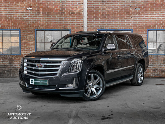 Cadillac Escalade ESV Premium XL 6.2 V8 426pk 8-Persoons 2016 (ORIGINEEL NEDERLANDS), HT-450-P