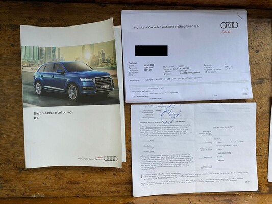 Audi SQ7 4.0 TDI V8 Pro Line + 7-seater BLACK-OPTIC, 435hp 2017