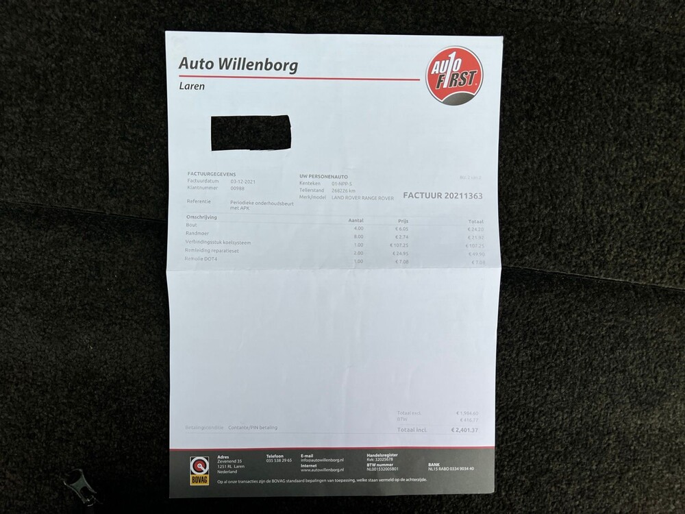 Land Rover Range Rover 3.6 TDV8 Vogue SE 272pk 2008, 01-NPP-5 -Youngtimer-