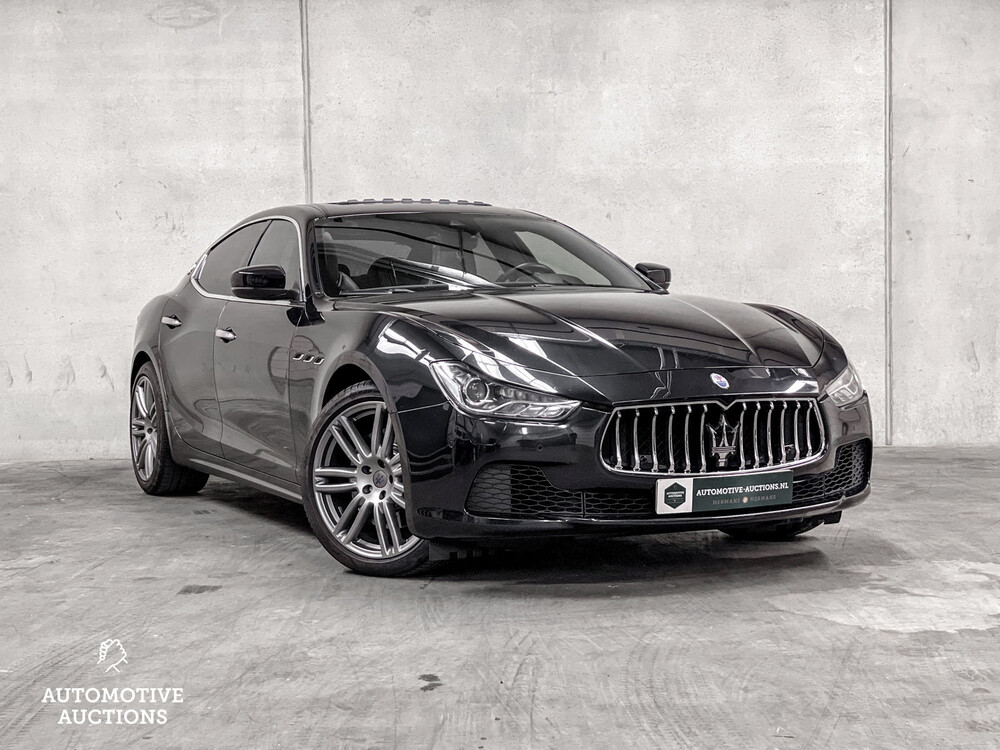 Maserati Ghibli 3.0 V6 D GranSport FACELIFT -Orig. NL- 275hp 2017, PG-705-R