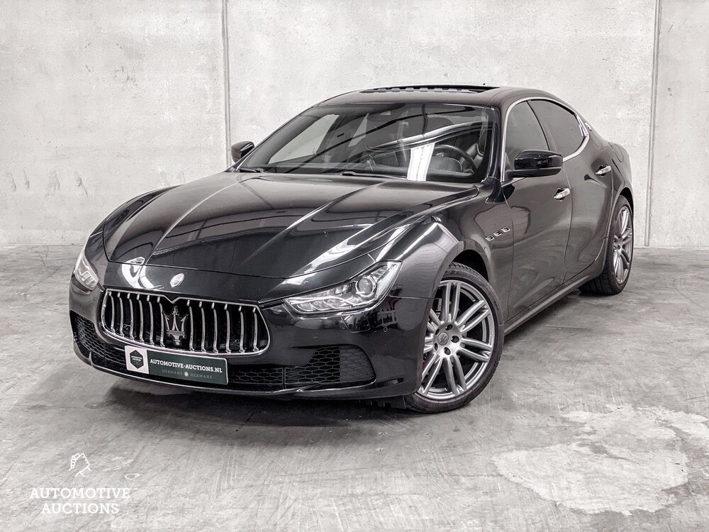 Maserati Ghibli 3.0 V6 D GranSport FACELIFT -Orig. NL- 275hp 2017, PG-705-R