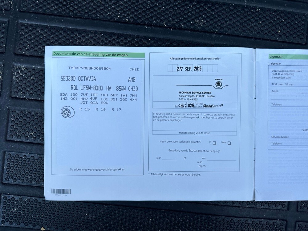 Skoda Octavia 1.0 TSI Greentech Ambition Business 116hp 2016 -Orig. NL-, KJ-172-H