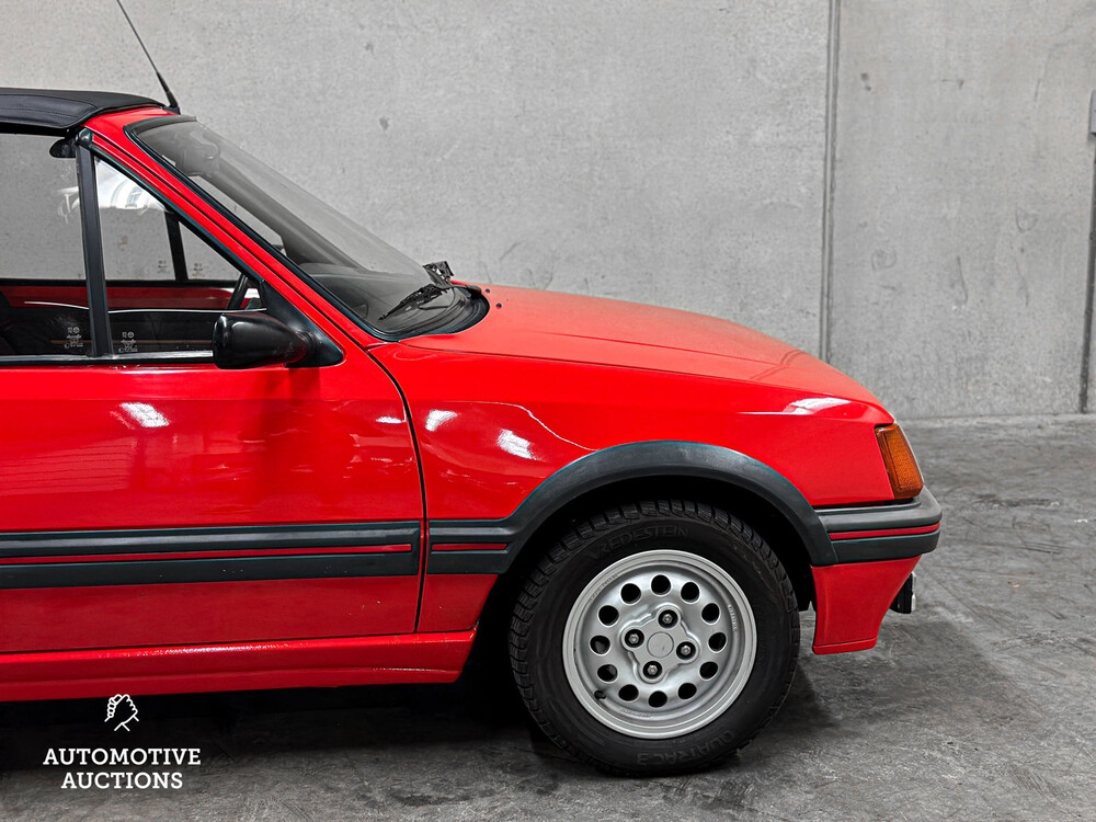 Peugeot 205 1.6 CTI S6 103hp 1986 Cabriolet, SV-NV-88