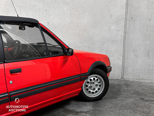 Peugeot 205 1.6 CTI S6 103hp 1986 Cabriolet, SV-NV-88