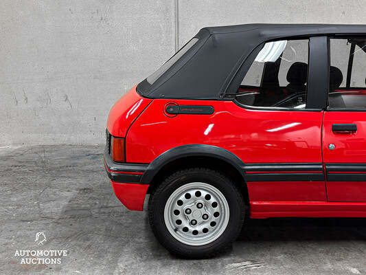 Peugeot 205 1.6 CTI S6 103hp 1986 Cabriolet, SV-NV-88