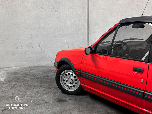 Peugeot 205 1.6 CTI S6 103hp 1986 Cabriolet, SV-NV-88