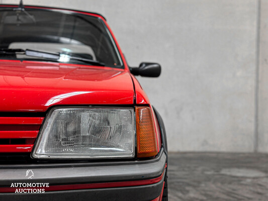 Peugeot 205 1.6 CTI S6 103hp 1986 Cabriolet, SV-NV-88