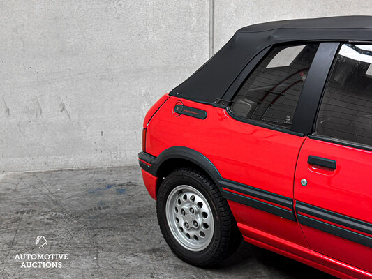 Peugeot 205 1.6 CTI S6 103hp 1986 Cabriolet, SV-NV-88