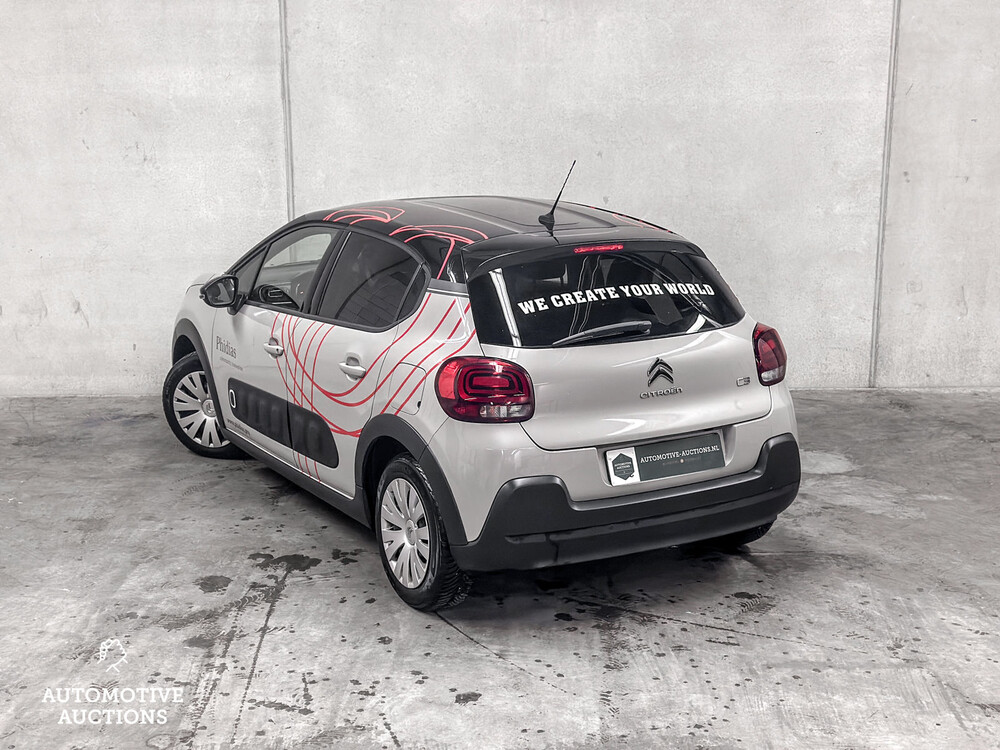 Citroen C3 1.2 PureTech S&S Shine 110hp 2018 -Orig. NL-, XB-639-D