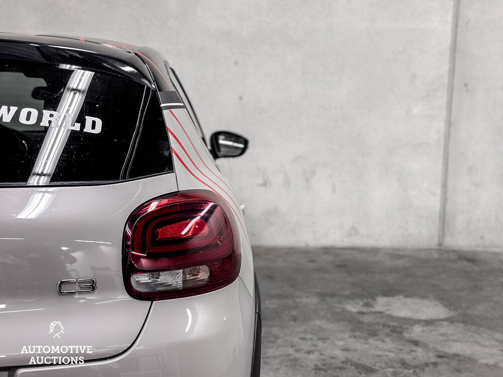 Citroen C3 1.2 PureTech S&S Shine 110hp 2018 -Orig. NL-, XB-639-D