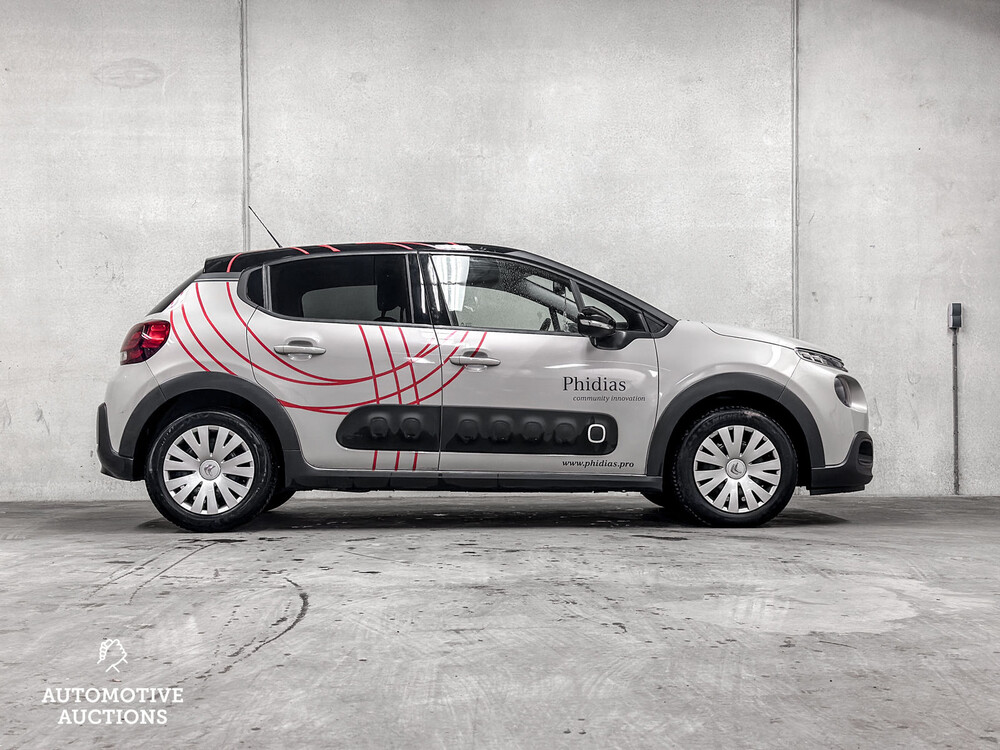 Citroen C3 1.2 PureTech S&S Shine 110hp 2018 -Orig. NL-, XB-639-D