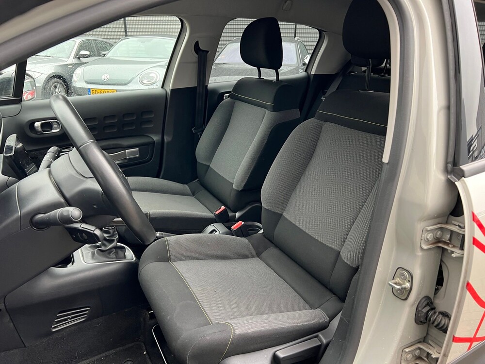 Citroen C3 1.2 PureTech S&S Shine 110hp 2018 -Orig. NL-, XB-639-D