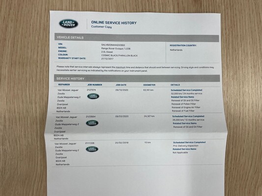 Land Rover Range Rover Evoque 2.0 eD4 HSE 150pk 2018 -Orig. NL-, RP-275-X