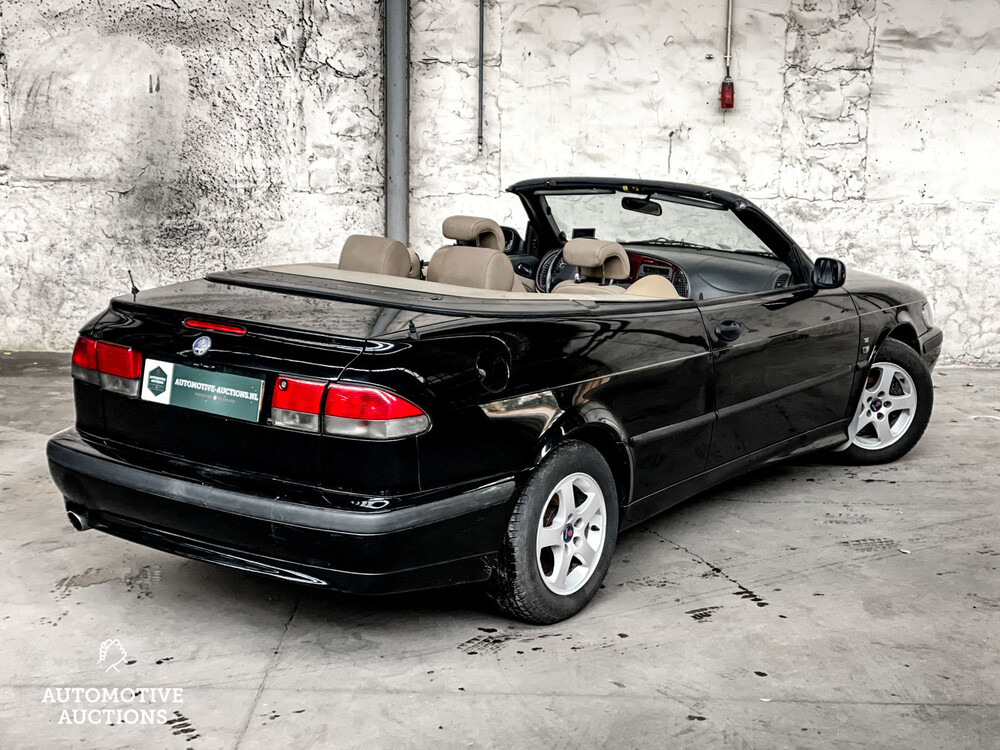 Saab 9-3 Cabriolet 2.0t Senses Edition 150pk 2002, 68-TX-JT