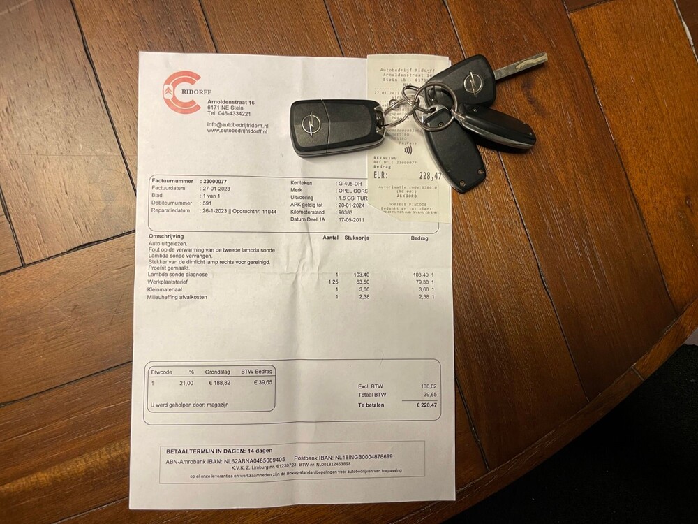 Opel Corsa OPC 1.6-16V T Color Edition 150pk 2011, G-495-DH