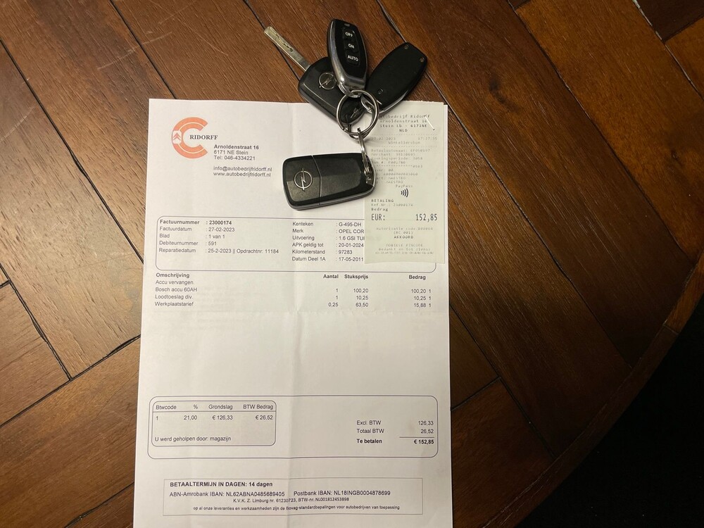 Opel Corsa OPC 1.6-16V T Color Edition 150pk 2011, G-495-DH