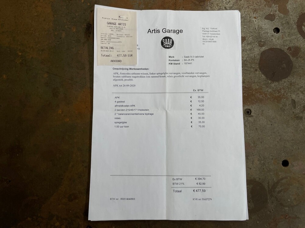 Saab 9-3 Cabriolet 2.0t S 150pk 2001, 84-JXP-5