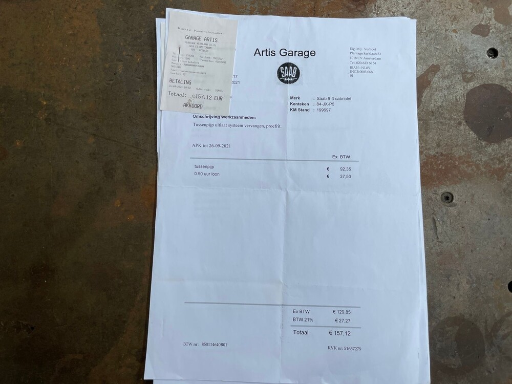 Saab 9-3 Cabriolet 2.0t S 150pk 2001, 84-JXP-5