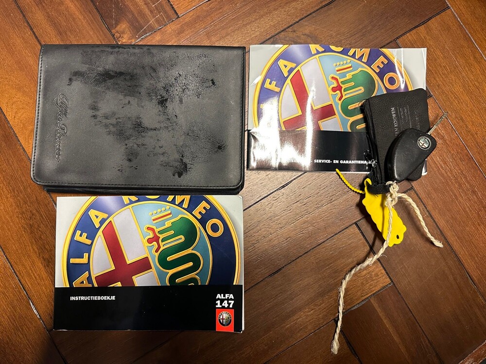 Alfa Romeo 147 1.6 TS Blackline II 105pk 2007 -Orig. NL- 60-XR-ZN