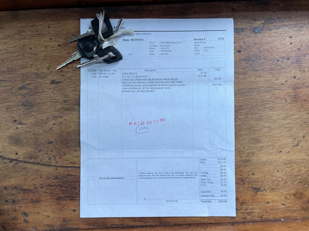 Porsche 911 Carrera 207pk 1984 -Youngtimer-