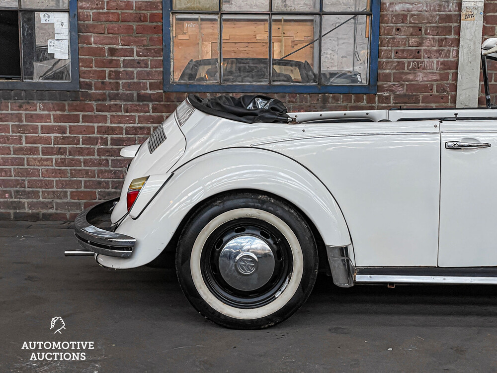 Volkswagen Kever 1300 Cabriolet 1969 -Orig. NL-, 14-83-GH