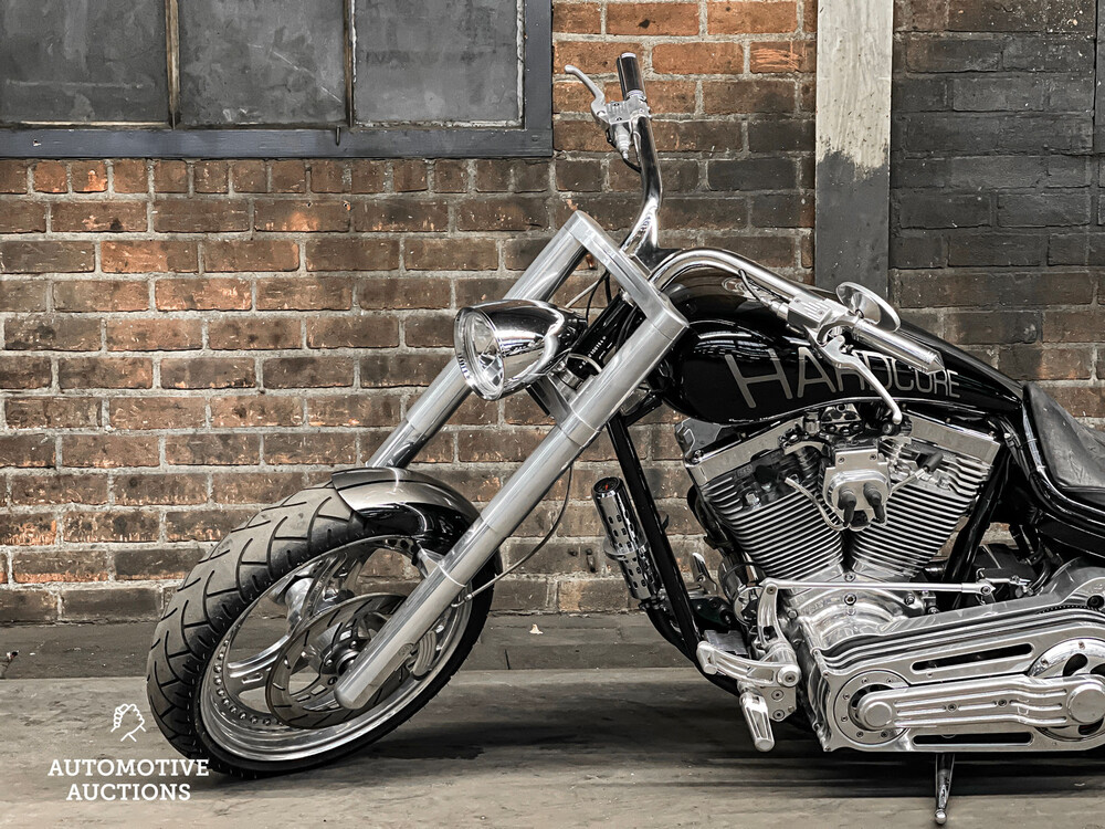 Walz Hardcore Cycles NL Dragstyle Chopper -1600cc S&S- 2002, 65-MB-GV