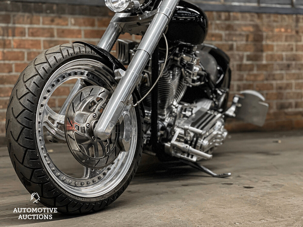 Walz Hardcore Cycles NL Dragstyle Chopper -1600cc S&S- 2002, 65-MB-GV